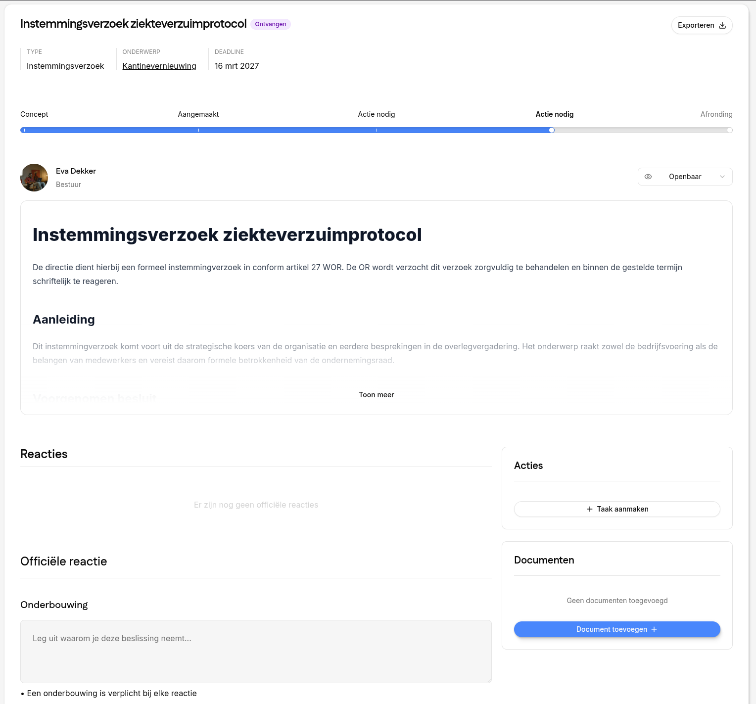 Verzoeken